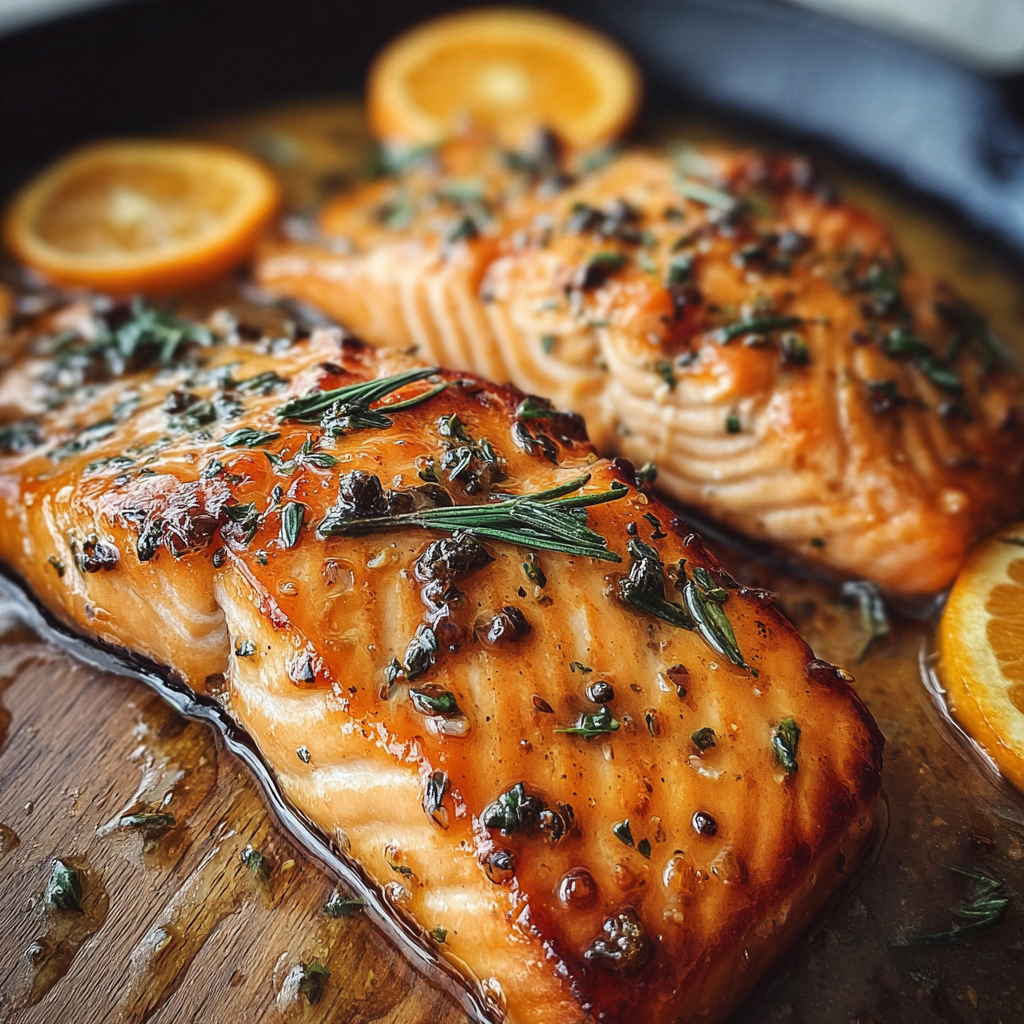 Minute Orange Rosemary Salmon: Zesty & Healthy Weeknight Dinner